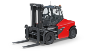 Linde Material Handling’s electrically driven E100 – E180 heavy trucks.