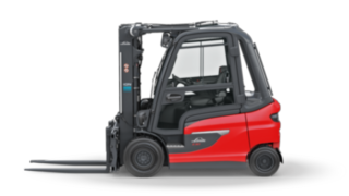 The comfort cabin for the E20 – E35 truck protects the driver Comfort cabin for the Linde E20 – E35