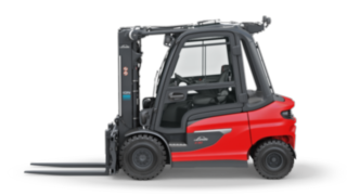 The comfort cabin for the X20 – X35 truck protects the driver Comfort cabin for the Linde X20 – X35