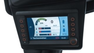 Linde seven-inch color display