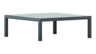 Table that can be driven under with the C-MATIC