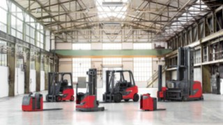 Product portfolio of Linde Material Handling