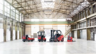 Forklifts for hire from Linde Material Handling