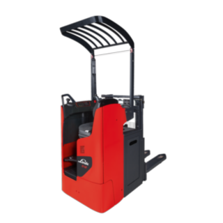 The Linde Material Handling D12 R pallet stacker