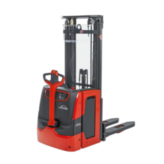 The Linde Material Handling pedestrian pallet stacker L14 – L20