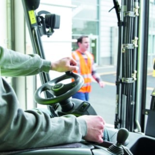 The Linde Safety Guard helps detection accidents bevore they happen.