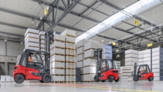 Optimum fleet utilization with connect:charger from Linde Material Handling