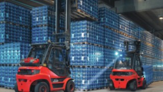 The Linde BlueSpot Warning Light Projector from Linde Material Handling