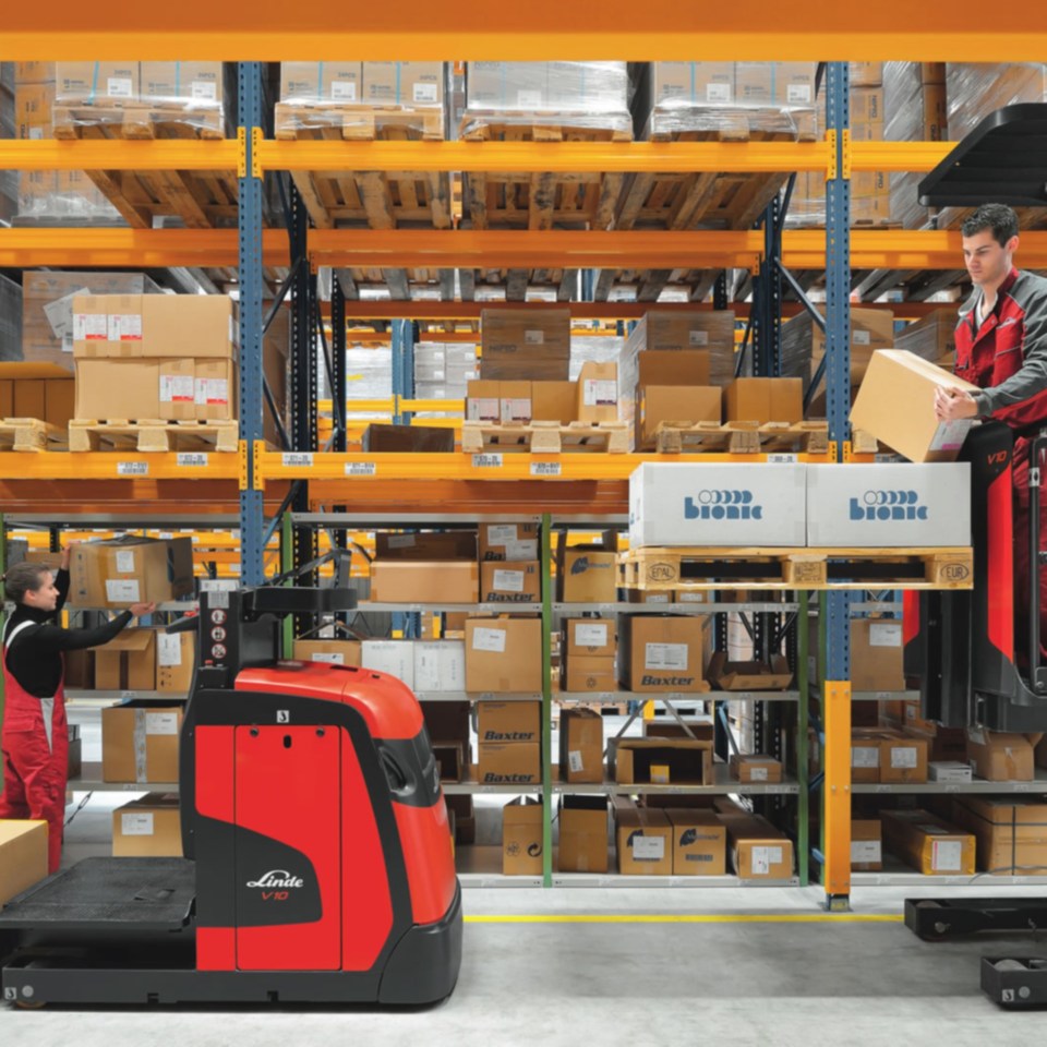 Order pickers from Linde Material Handling