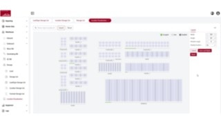 The Linde Warehouse Manager user interface displays the location