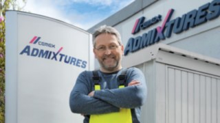 Roland Poppe, Manager Production Europe at CEMEX Admixtures