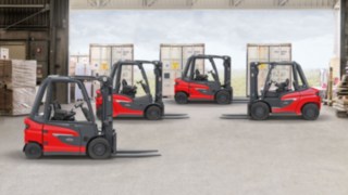 The new generation of counterbalanced forklift trucks from Linde Material Handling Trucks from the new counterbalanced forklift truck platform from Linde Material Handling