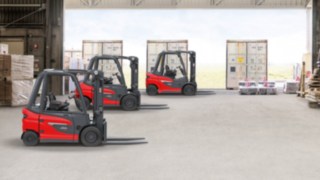 The new generation of counterbalanced forklift trucks from Linde Material Handling Trucks from the new counterbalanced forklift truck platform from Linde Material Handling