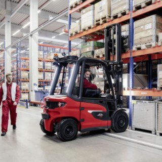 Linde Motion Detection in the warehouse