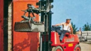 Hubtrac, Linde’s first forklift The first forklift truck from Linde Material Handling—the Hubtrac