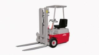 Electric forklift E10 - E15 from Linde Material Handling