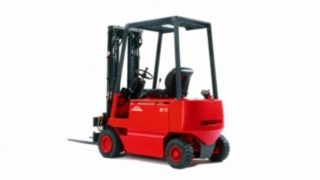 Electric forklift E12 - E18 from Linde Material Handling from 1982