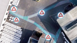 The Linde Safety Scan scrutinizes the handling of goods at CTL. Overview of the high-risk areas in the production department at CTL