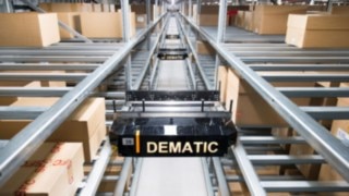 The automated storage and retrieval system Multishuttle from Dematic