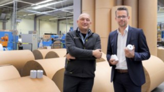 Daniel Werner and Christoph Ettel of Franz Veit GmbH