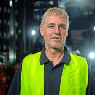 Ralf Falkenberg, Truck Operator at Gerolsteiner Ralf Falkenberg, Truck Operator at Gerolsteiner