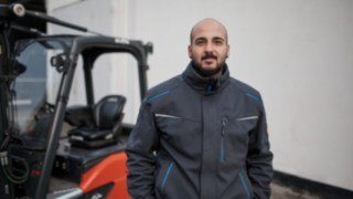 Cristofaro Cammilleri is a warehouse logistics employee at Reinheim-based Grass GmbH.