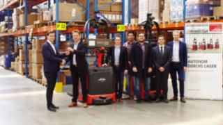 L-MATIC by Linde Material Handling is commissioned at HOLTER