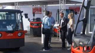 Linde Material Handling at inter airport Linde Material Handling at inter airport