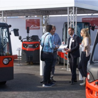 Linde's booth at the Inter Airport 2017