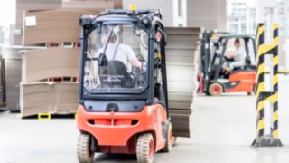 E-Trucks from Linde in use at Kenkel