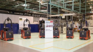 Automated forklifts from Linde