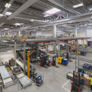 View into the KION Regional Distribution Center