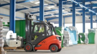 IC-Truck H30 from Linde in use IC-Truck H30 from Linde in use