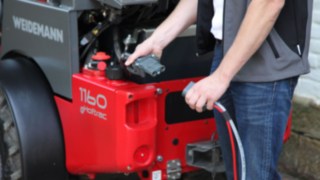 As charging technology, Weidemann deploys a 48-volt lead battery 