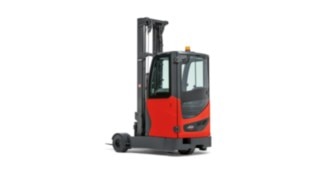 Reach trucks with super-elastic tyres from Linde Material Handling in the 1.4 to 2-tonne load category