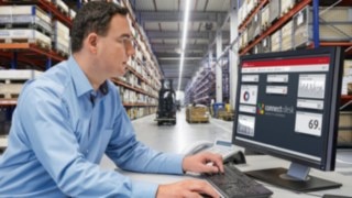 The connect fleet management system from Linde Material Handling