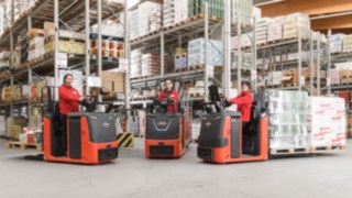 The new models of the Linde N20 C low-level order picker 