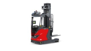 Automated Linde R-MATIC reach truck