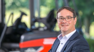 Matthias Vorbeck, Managing Director of Linde Material Handling Rhein-Ruhr 