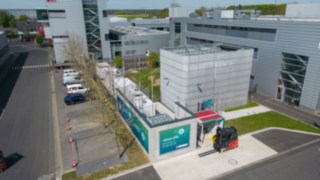 Hydrogen technology made by Linde MH