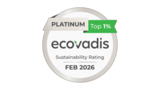 Platinum medal from the EcoVadis rating agency