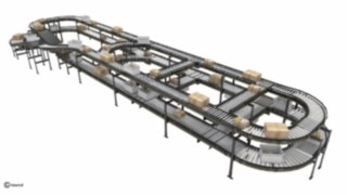 Automated solution conveyor belt