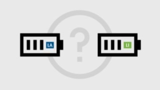 Comparison of lead acid and lithium ions