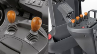 Wooden joysticks for Linde forklifts Wooden joysticks for Linde forklifts