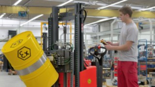 Explosion-proof forklift truck from Linde Material Handling